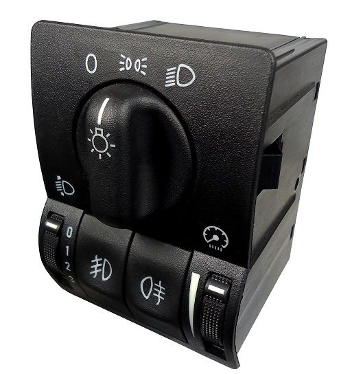 Bloc lumini Opel Astra G 1998-2009, comutator lumini in bord 90437439, cu faruri ceata, faruri reglabile