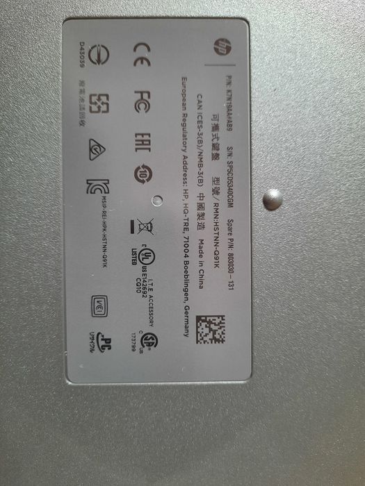 Tastatura HP suport tableta