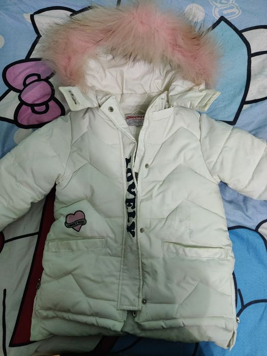 Куртка зима на халафайдере