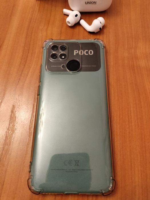 Poco C40.+науш..