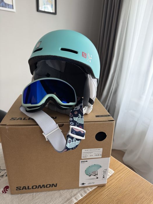 Ски маска и каска деца