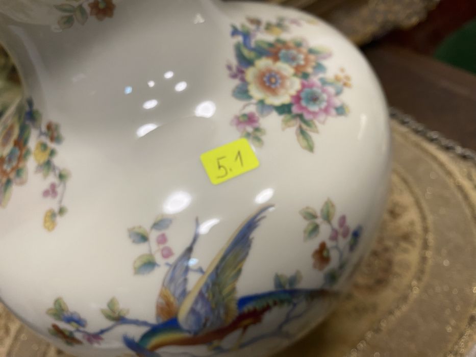 Порцеланова ваза Hutschenreuther Германия 1950 те ръчна украса