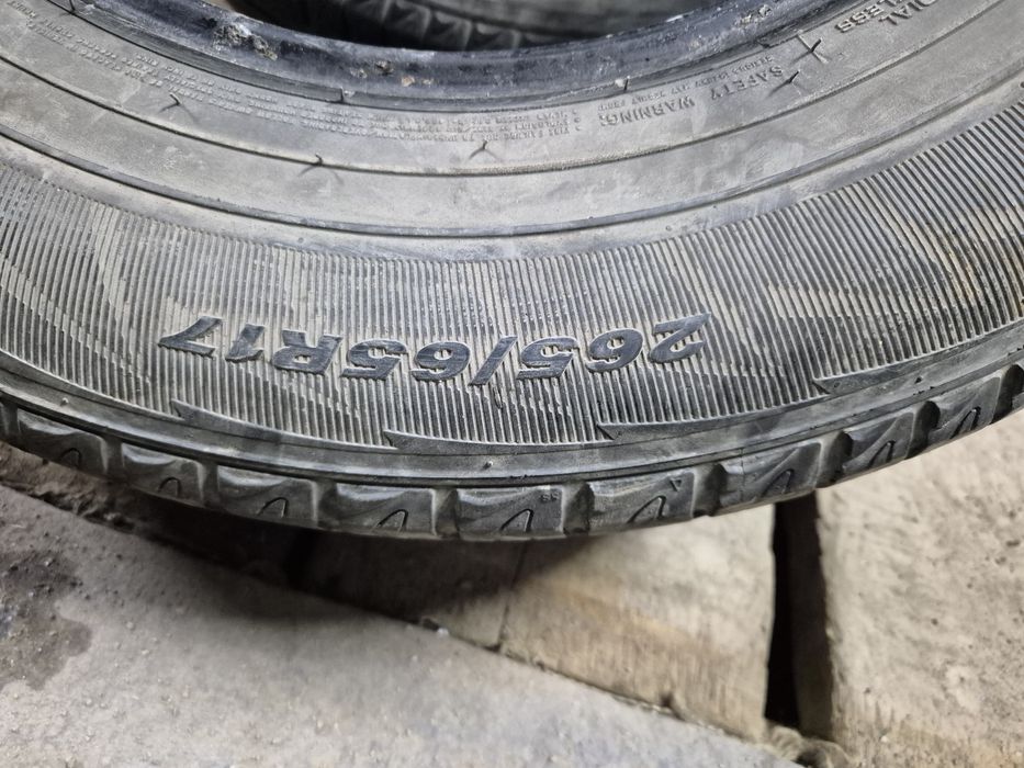 Шины 265/65/17 лето
