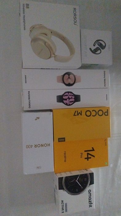 Telefoane, ceasuri, casti, aparate foto,laptop!