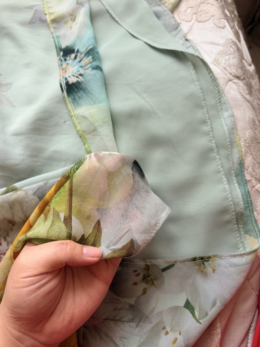 Летний комплект с цветочным принтом