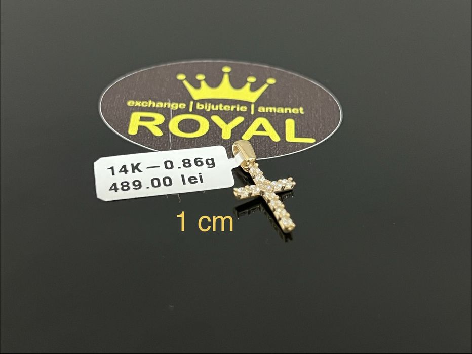 Bijuteria Royal CB : Pandant aur 14k 0,86 grame