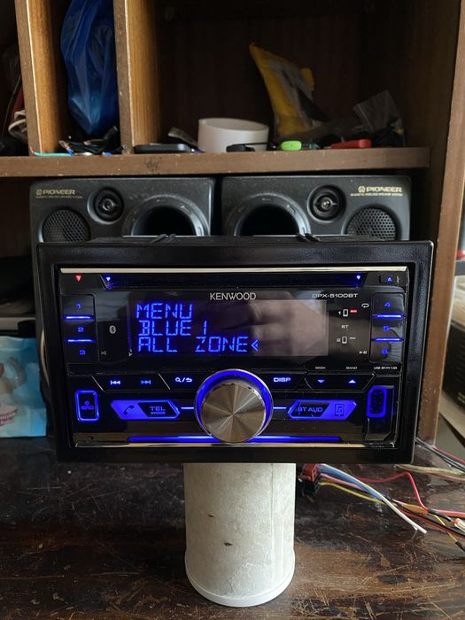 KENWOOD DPX-5100BT- ДВОЕН ДИН - BLUETOOTH USB cd плеър сд авто радио