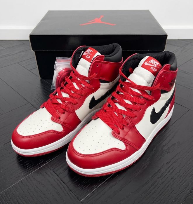 Adidasi Jordan 1 High Chicago Red