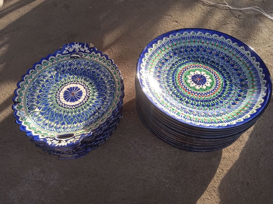 Rishton kulolchilik buyumlari | Optom Lagan | лаган | Сопол идишлар