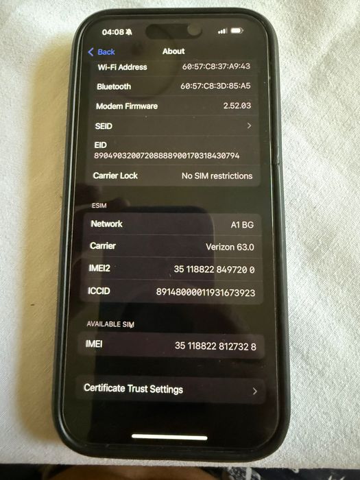Продавам iPhone 15 pro 128gb