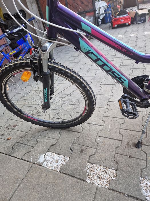 Детско колело з Cross за момиче 24 цола