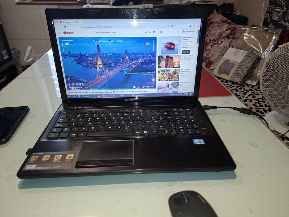 Lenovo G580 cu Intel i3, Bluetooth, 500 gb, baterie ok, Office 360