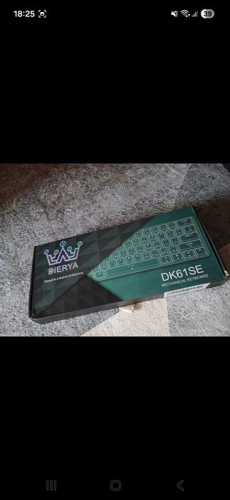 Tastatură mecanică 60% DIERYA DK61SE