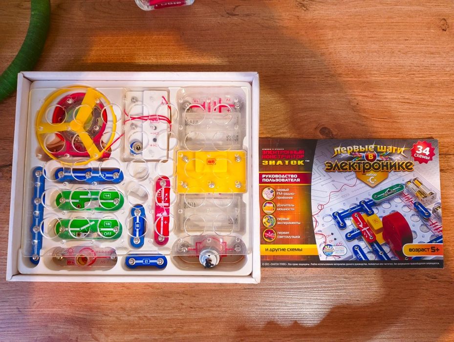 Электронный конструктор Знаток 34 схемы(70198)