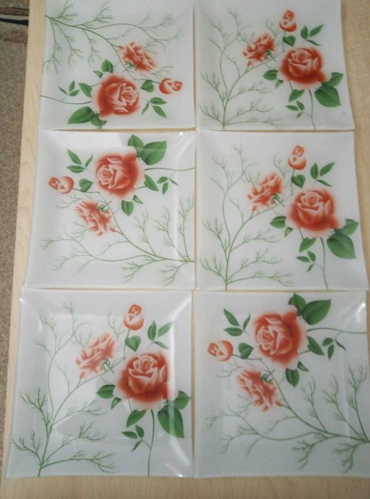 Красивая посуда тарелки