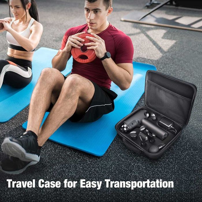 Мускулен масажор за тяло MKHS, 30 скорости 6 глави облекчава болка