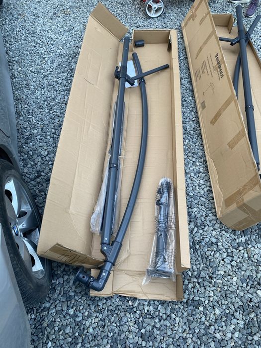 Стойки за чадъри, чадър на части