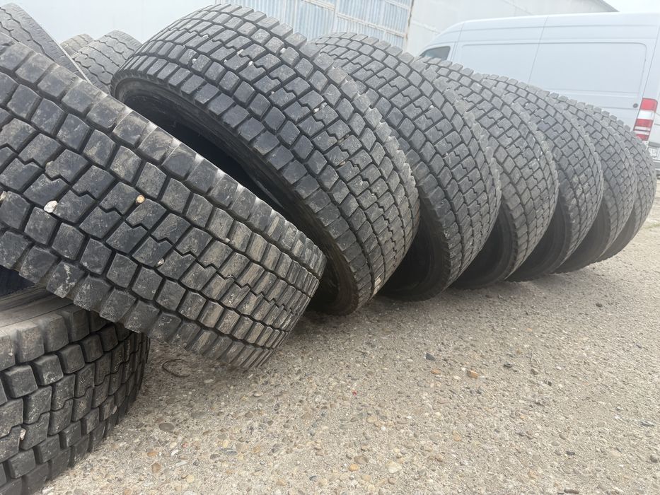 Anvelope 285/60r22,5 Brigestone tractiune profil 90% 8 buc