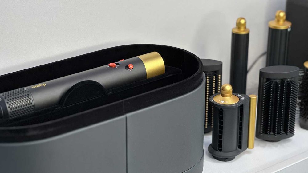 фен и выпрямитель dyson-мощный, модный и с сумкой