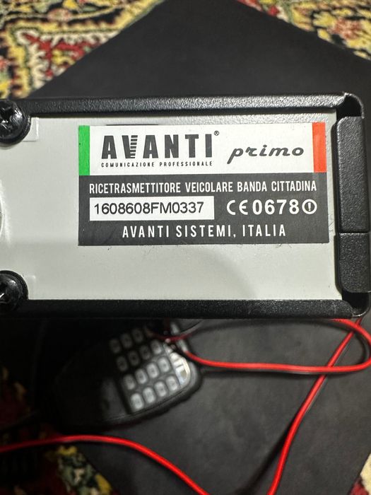 Stație radio CB Avanti Primo 20W