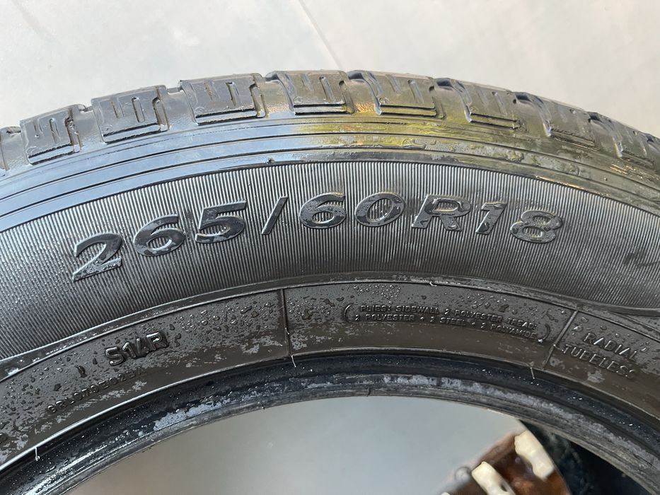 Резина комплект Good year R18 265/60
