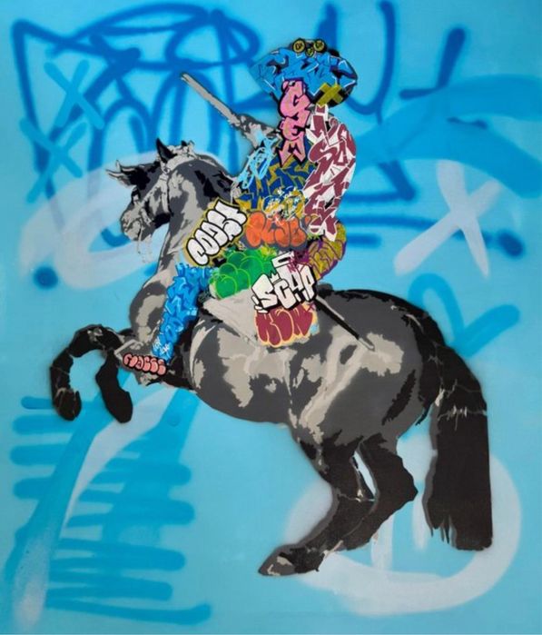 Tablou  Conde-duque de Olivares pictor Quiona+(1987)