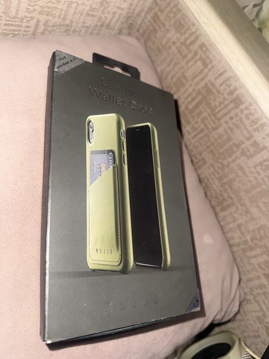 Кожанный чехол Mujjo (Leather Wallet Case)