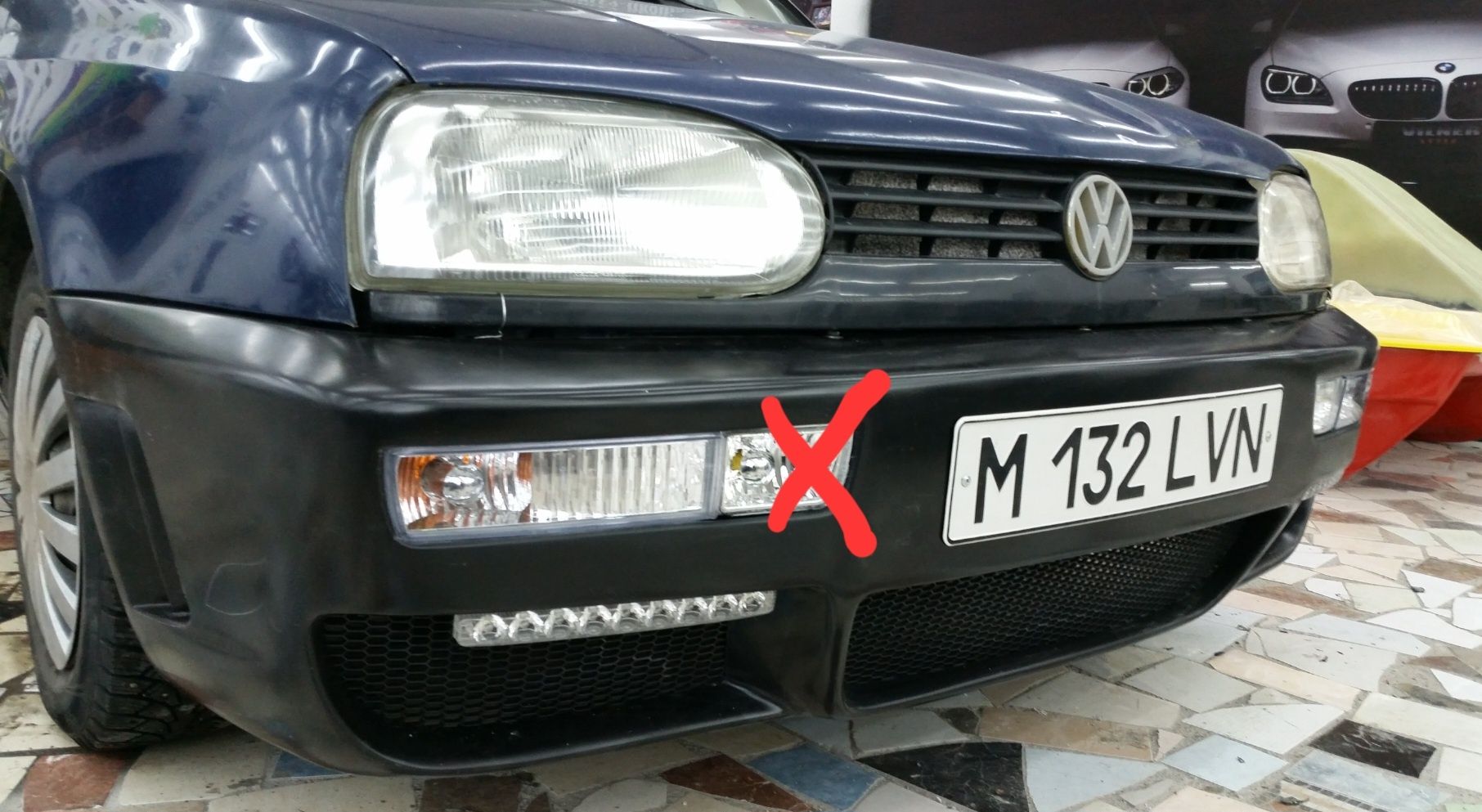 Противотуманные фары для VOLKSWAGEN GOLF 3 1991-1998