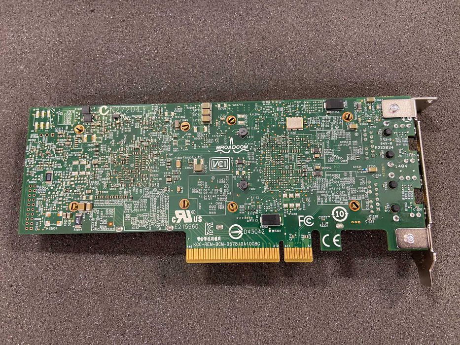 Dell Broadcom 57810 2x 10GbE RJ-45 LP мрежови адаптер