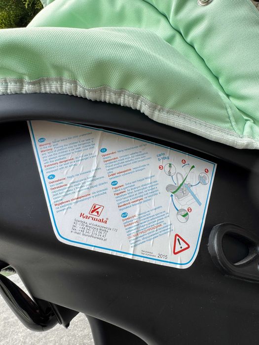 Scaun auto copii Karwala scoica pentru masina 0-10 kg isofix