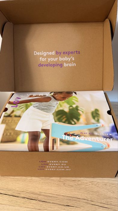 Lovevery – The Adventurer Play Kit (16–18 luni) | Stare foarte bună