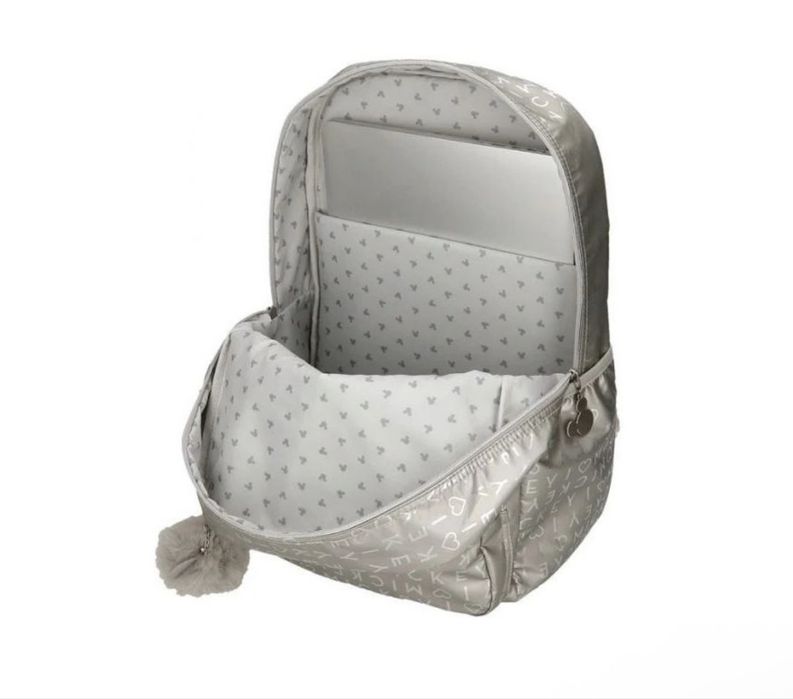 Ученическа раница Mickey Outline 100th Anniversary с едно отделенке