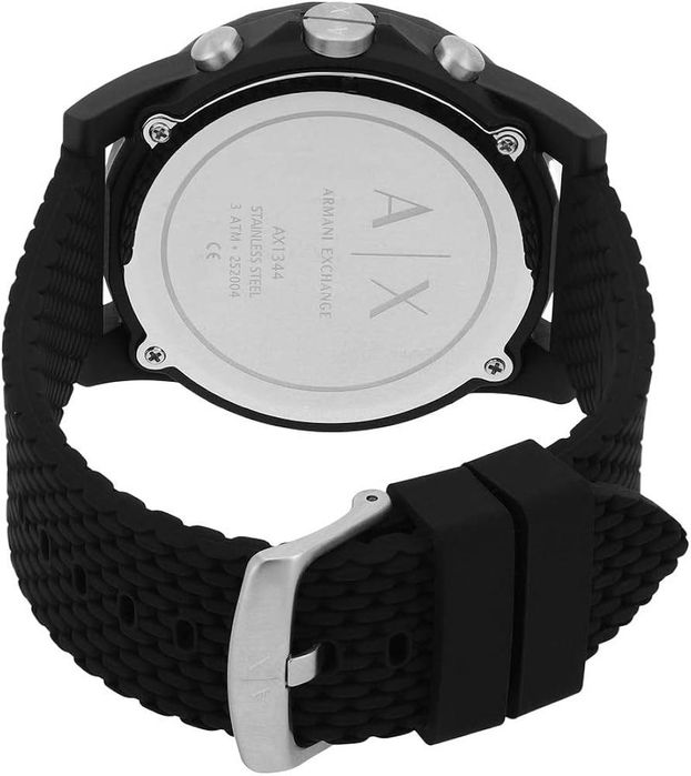 ARMANI EXCHANGE Часовник с хронограф и силиконова каишка