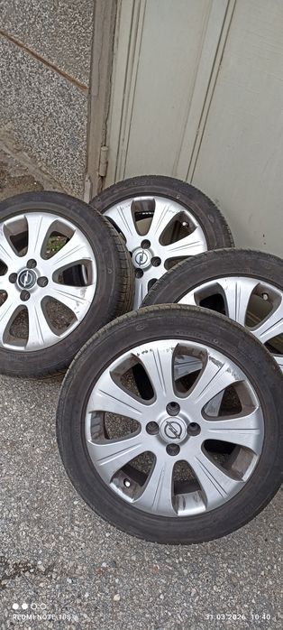 Гуми с алуминиеви джанти за Опел Мерива А.