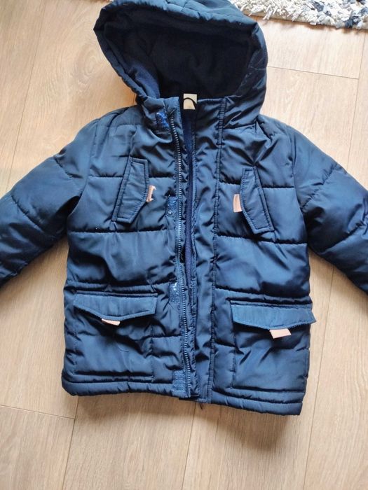 Детско зимно яке за момче – размер 110 (4–5 г.)