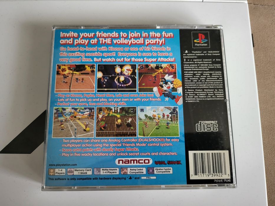 Klonoa Beach Volleyball ps1