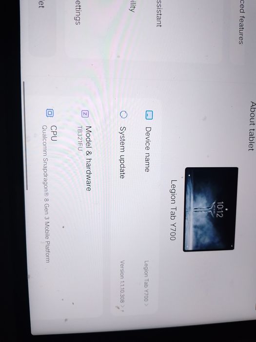 Legion y 700 8gen3
