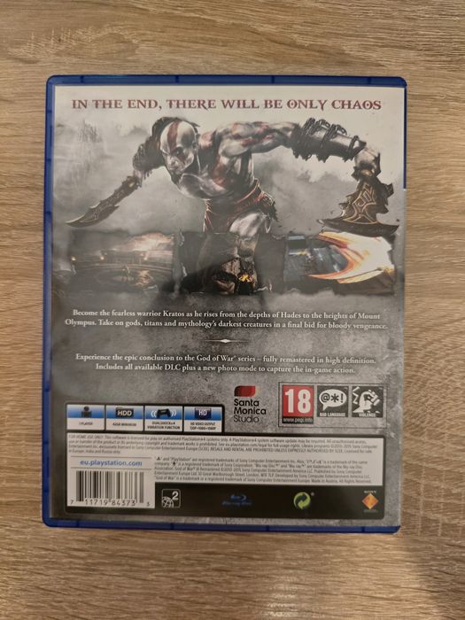 God of War 3 Remastered PS4