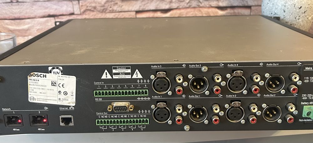 Controller retea Bosch Praesideo PRS-NCO-B