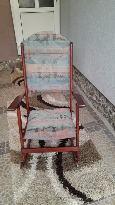 Scaun Balansoar pliabil din lemn