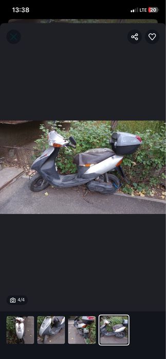 Продам мопед suzuki lets 2