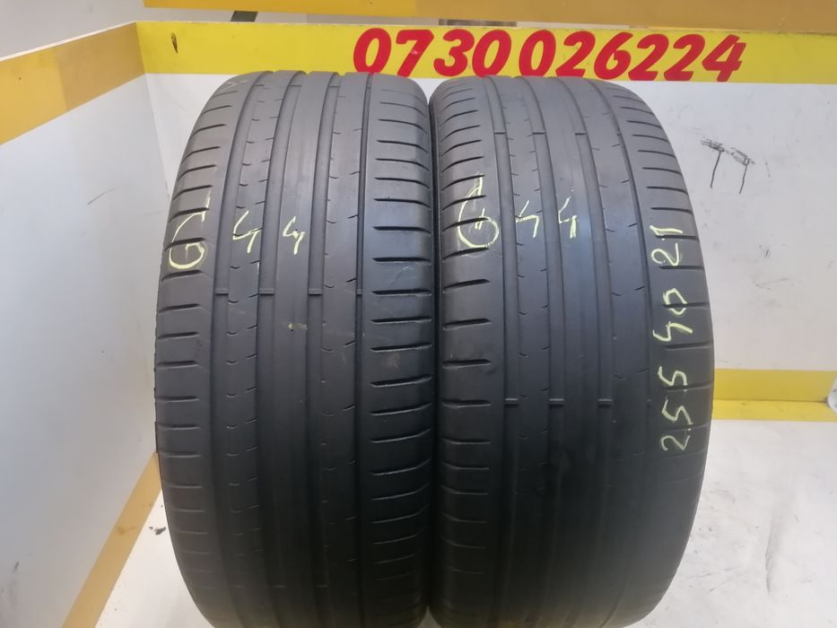 255/40/21 2*PIRELLI vara 102v dot 2417. 4,,61mm