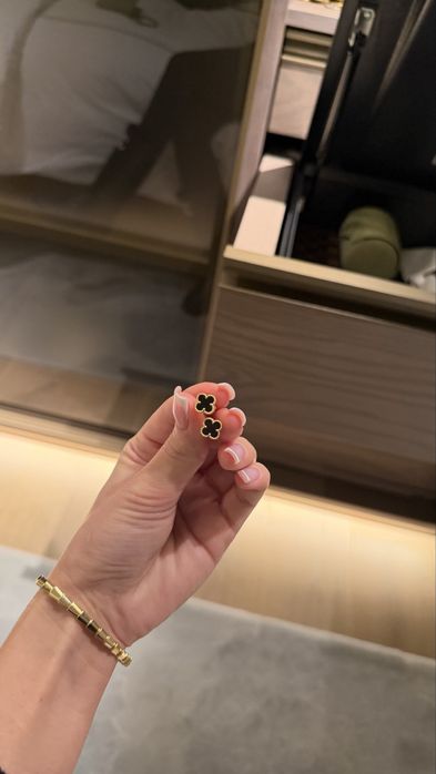 Пусеты Van Cleef