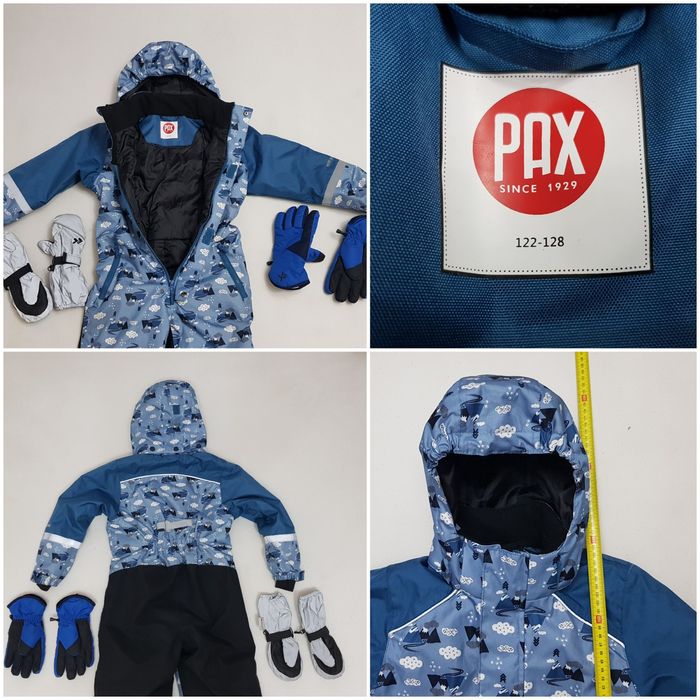 Salopeta iarnă unisex PAX, combinezon schi Overall zăpadă nr 122-128