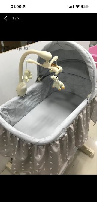 Люлька манежка детская