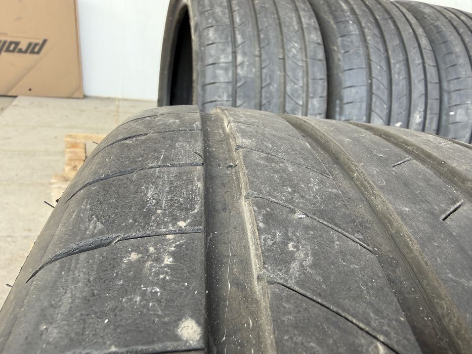 4бр. ОТЛИЧНИ Летни Гуми С Борд 245/35R/20 XL -GOODYEAR SuperSport- DOT:3624- 6.0мм+5.5мм *SoundComfort*