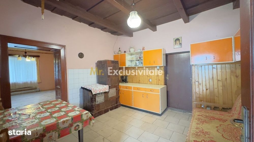 Casă 3 camere, Teren 3.263 mp, Str.Mărășești Nr.16 -Carei-Comision 0%