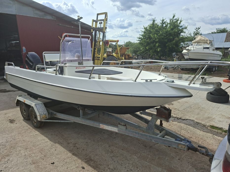 Barca Salpa GS625 Open cu motor Mercury Marine 60 cp 4 timpi EFI
