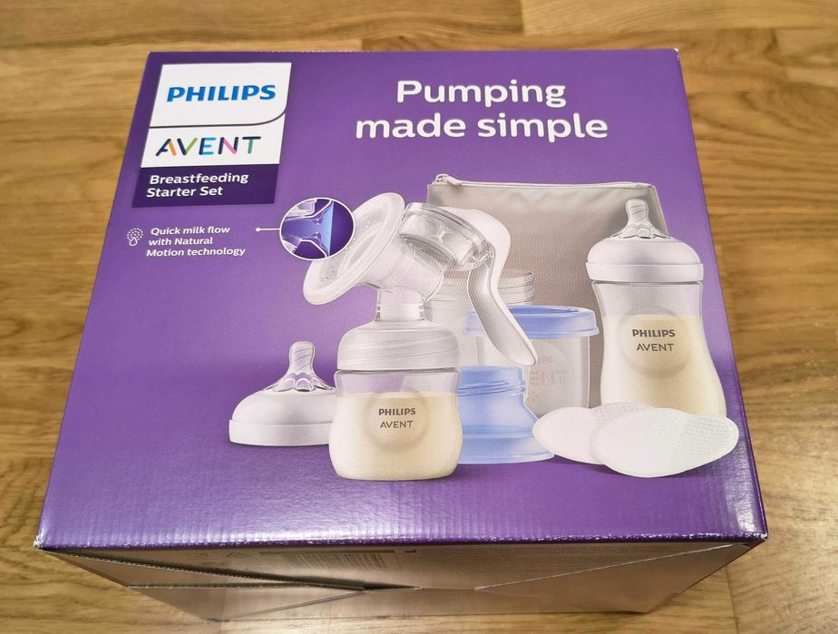 Pompa manuala de san Philips AVENT - sigilata, noua, marime universala