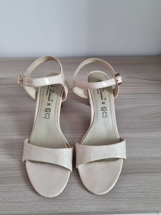 Sandale Piele Lacuita, 39